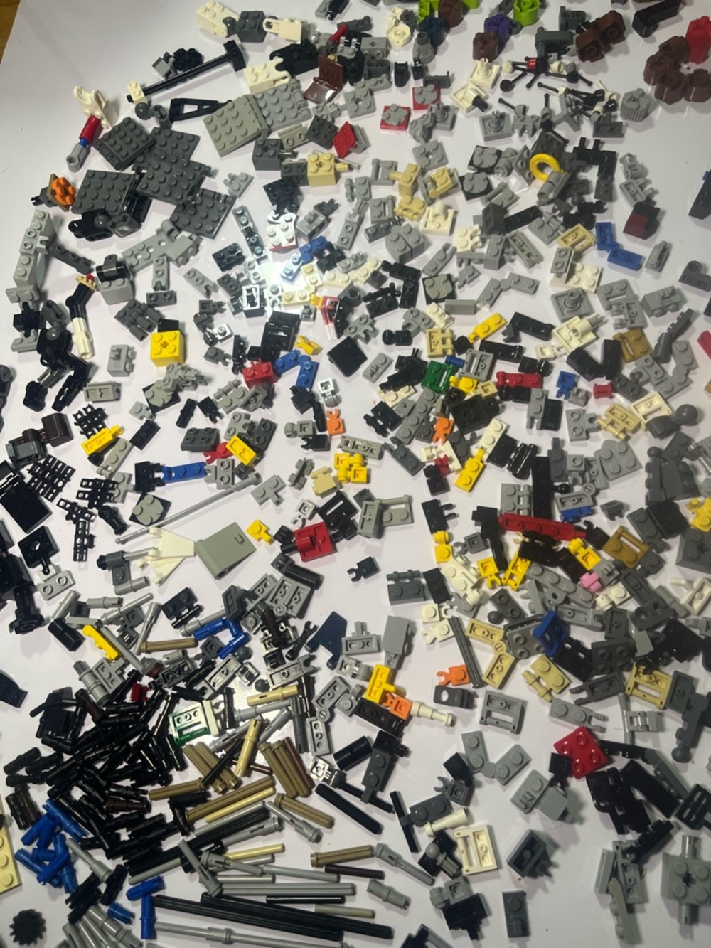 Bulk assorted toy Lego Mixed moving Parts Lot / bundle from multiple sets
